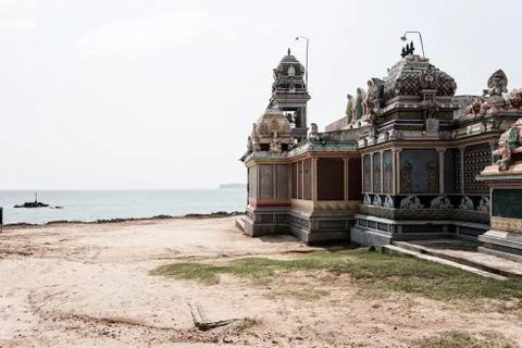 Hindu temple in Trincomalee Stock Photos