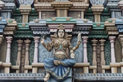 Hindu temple in Trincomalee Stock Photos