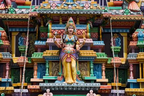 Hindu temple in Trincomalee Stock Photos