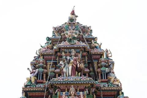 Hindu temple in Trincomalee Stock Photos