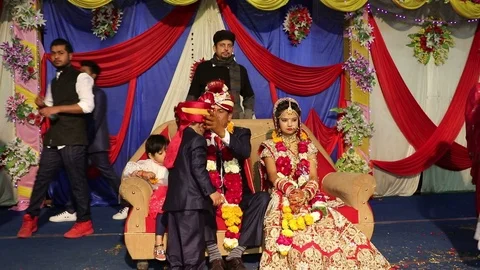 Hindu wedding ceremony Video stock 87102049