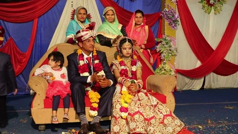 Hindu wedding ceremony Stock Footage 87102109