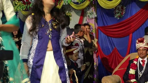 Hindu wedding ceremony 库存影片 87102143