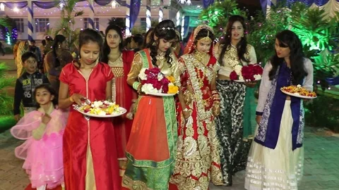 Hindu wedding ceremony Video stock 87102218