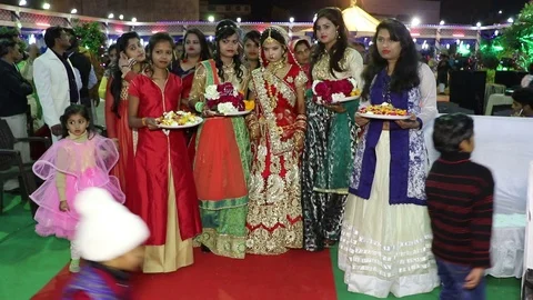 Hindu wedding ceremony Stock Footage 87102326