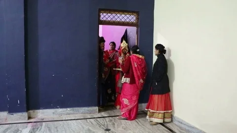 Hindu wedding ceremony Stock Footage 87102342