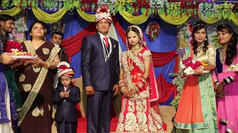 Hindu wedding ceremony Stock Footage 87102531