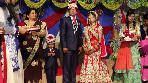 Hindu wedding ceremony Stock Footage 87102661