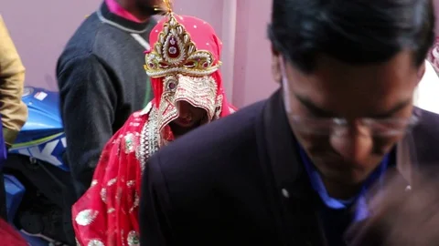 Hindu wedding ceremony 库存影片 87103247