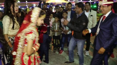 Hindu wedding ceremony 库存影片 87103345
