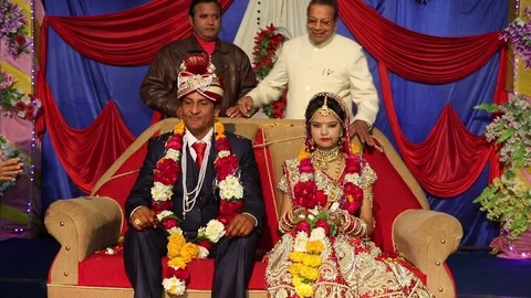 Hindu wedding ceremony 库存影片 87103635