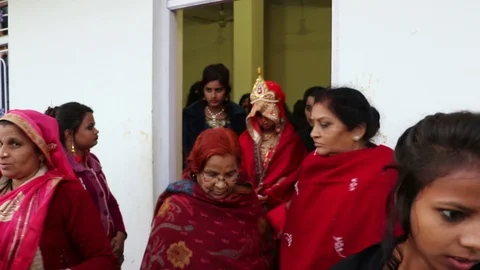 Hindu wedding ceremony 스톡 동영상 87104062