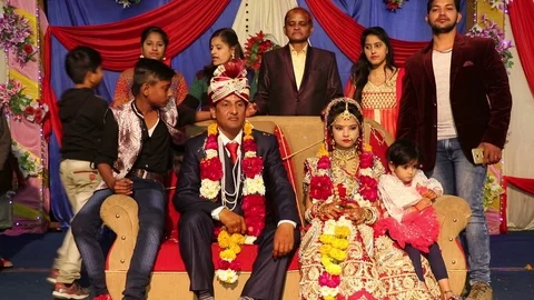 Hindu wedding ceremony Stock Footage 87104123