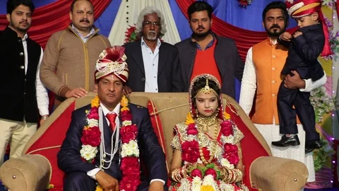Hindu wedding ceremony 库存影片 87104349