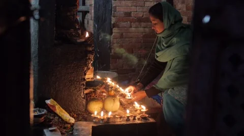 Hindu Worship 動画素材 46019007