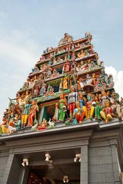 Hinduistic temple Stock Photos