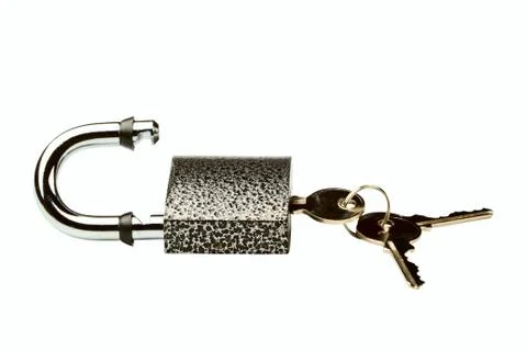 Hinged lock Stock Photos
