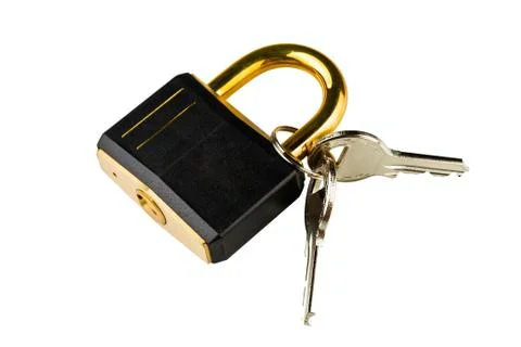 Hinged lock Stock Photos