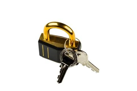Hinged lock Stock Photos