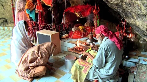 Hinglaj devi mandir Stock Footage 47649617