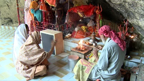 Hinglaj devi mandir Stock Footage 202129144