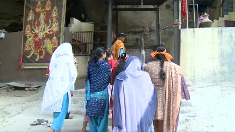Hinglaj mata mandir Stock Footage 202149619