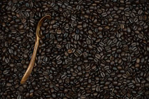 A hint of subtle taste and the ability to enjoy the taste of coffee alone or Stock Photos