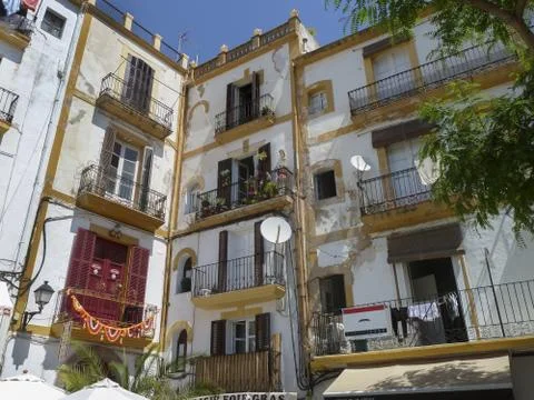 Hinterhof Stock Photos