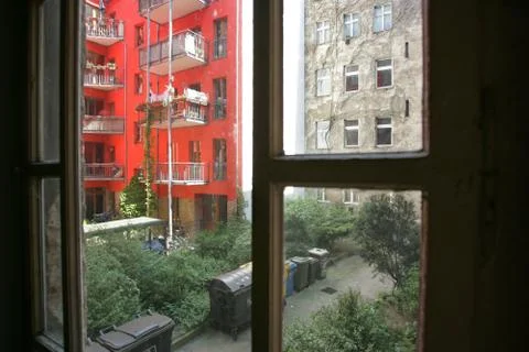 Hinterhof Stock Photos