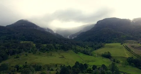 Hinterland Mountains of Springbrook Stock Footage 71174141
