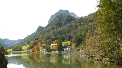 Hintersee, Ramsau, Bavaria Stock Footage 289974339