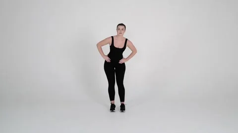 - Hip circles Stock Footage 314193594