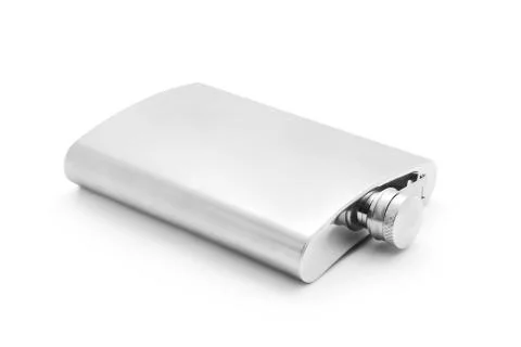 Hip flask Foto stock