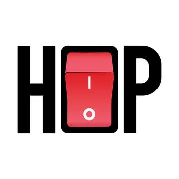 HIP HOP. Creative switch vector illustration for tshirt merch. Stock Illustration