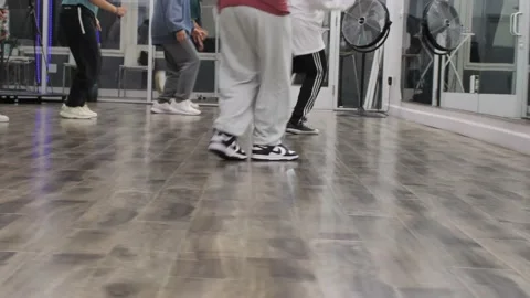 Hip Hop Dance Class Stock Footage 202113536