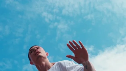 Hip hop dancer Stock Footage 242146334