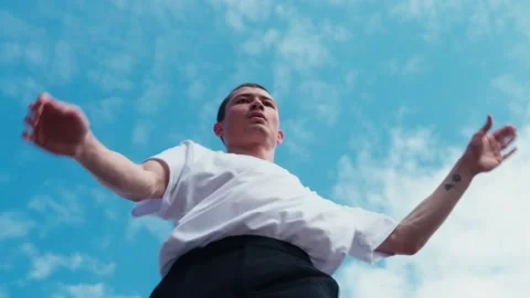 Hip hop dancer Stock Footage 242146385