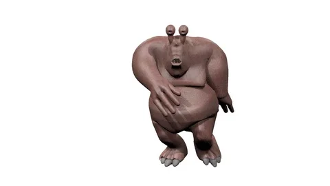HIP HOP DANCING ALIEN BURT Stock-Footage 99379988