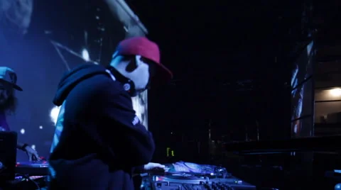 Hip hop DJ performance Stock Footage 44218918
