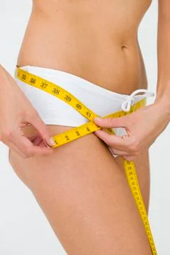 Hip measurement Stock Photos