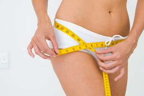 Hip measurement Stock Photos