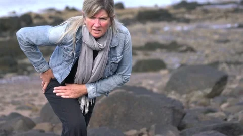 Hip pain Stock Footage 155585814