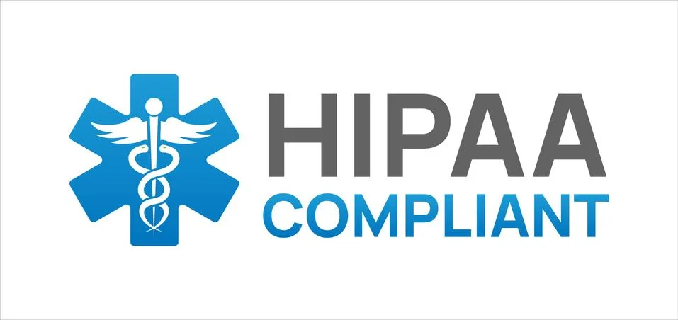 HIPAA Compliant Icon Stock Illustration