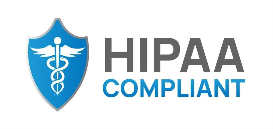 HIPAA Compliant Icon Stock Illustration