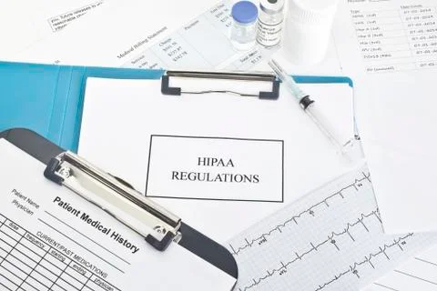 HIPAA Regulations Stock Photos
