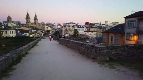Hiperlapse lugo paseando Stock Footage 252650410