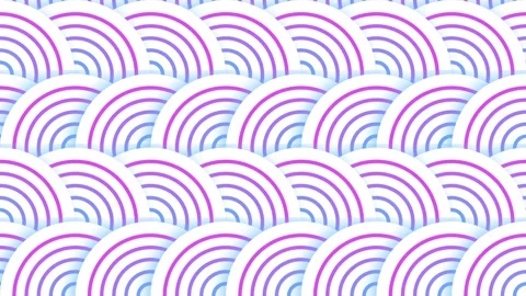 Hipnotic Magic Color Rings Background Stock Footage 99850891