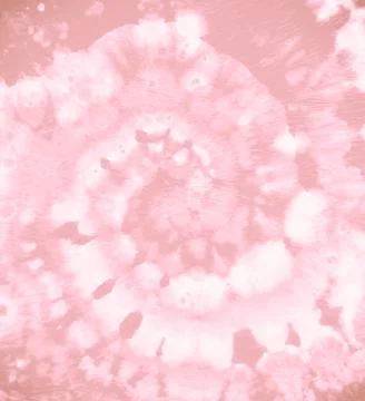 Hippie Circular Pattern. Batik Shirt. Psychedelic Stock Illustration