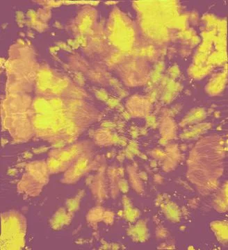 Hippie Design with Psychedelic Circle. Artistic Illustrazione stock