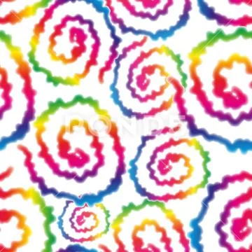 colorful tie dye pattern abstract background. Stock Photo